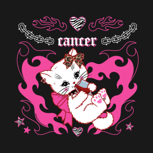 cancer sassy kitty cat T-Shirt