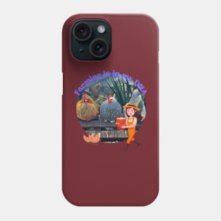 Farming family Phone Case