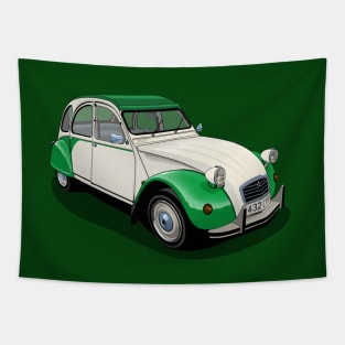 Citroen 2CV Dolly in Green Tapestry