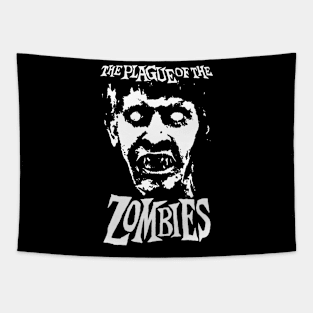 The Plague of the Zombies (white) Tapestry