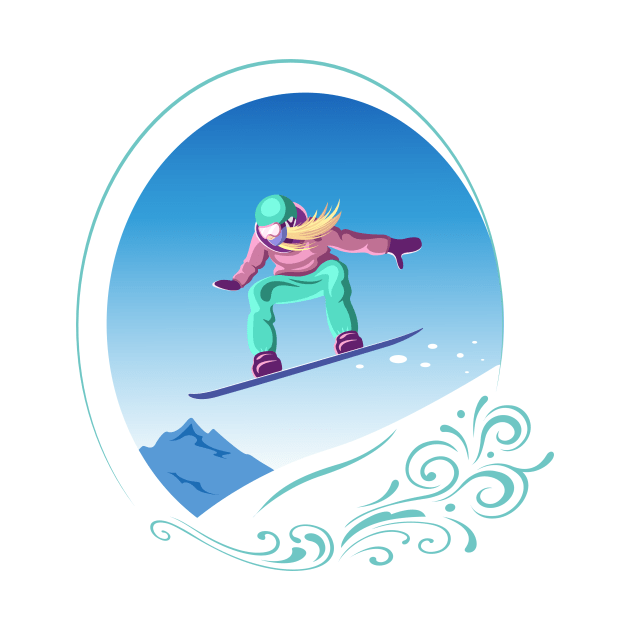 Snowboarder by Design by Arapova