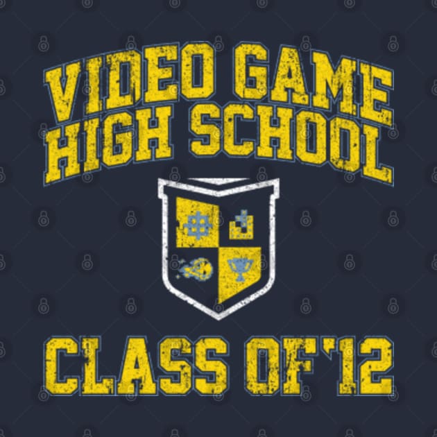 Video Game High School Class of 12 by huckblade