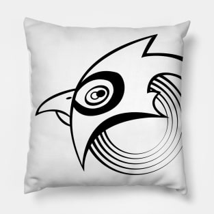 superhero eagle Pillow