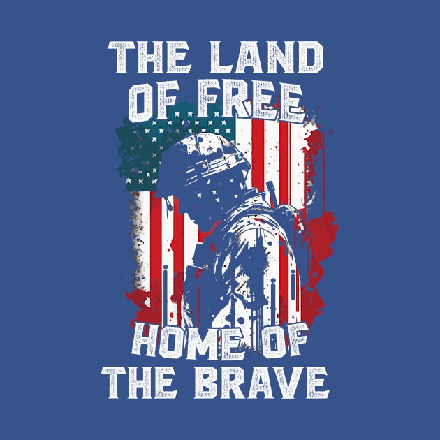 The Land Of Free Home Of The Brave by Wintrly