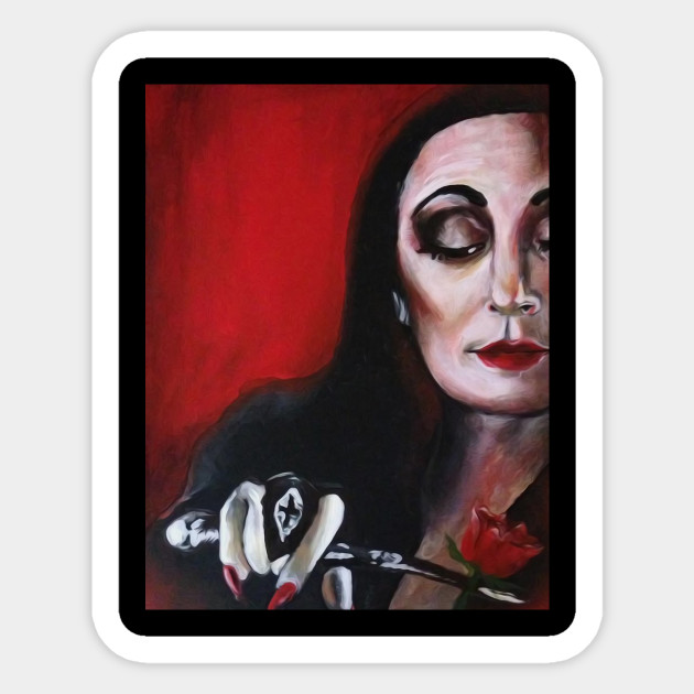 Morticia Addams Morticia Addams Sticker Teepublic