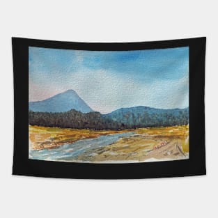 Somewhere In The Rockies Tapestry