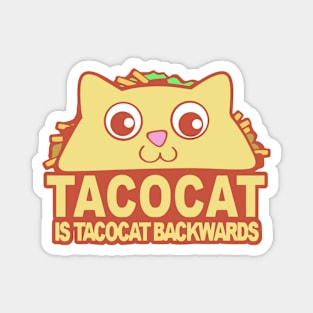 Tacocat Backwards Magnet