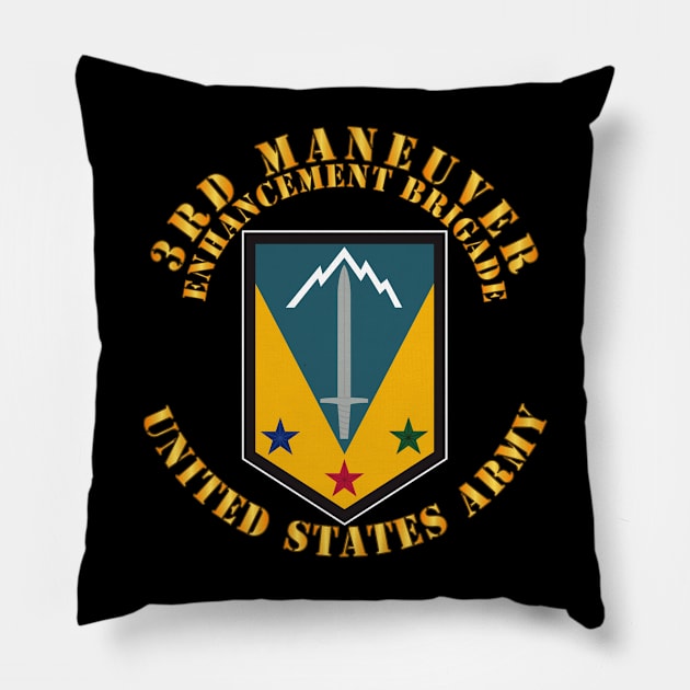 3rd Maneuver Enhancement Bde - SSI - US Army Pillow by twix123844