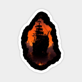 Pirates ship Magnet