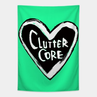 Love Cluttercore Maximalism Style Tapestry