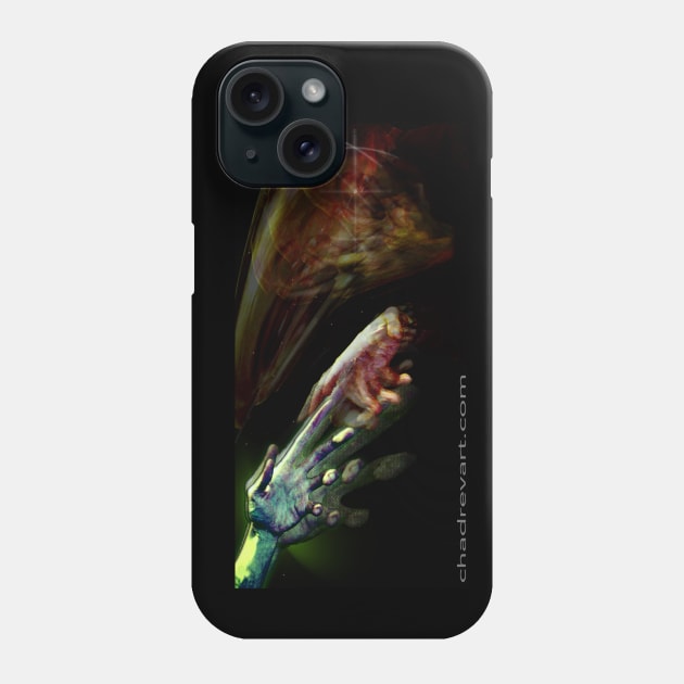 DISSIMILATION OF ATOM Phone Case by Chad Rev Art