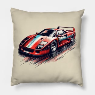 Ferrari F40 Pillow