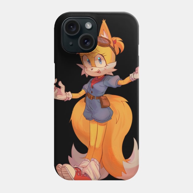 Tails the fox Genderbend Phone Case by Jacocoon