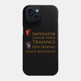 Emperor Trajan Phone Case