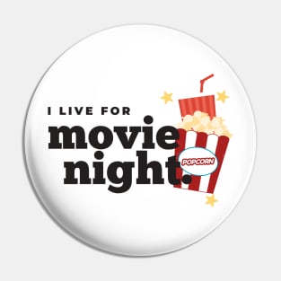 Movie Night Pin