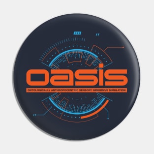 OASIS Navy Pin