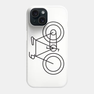 Cute Bike Simple Minimalist Illustration Phone Case