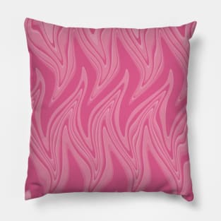 Warped in Pink Pillow