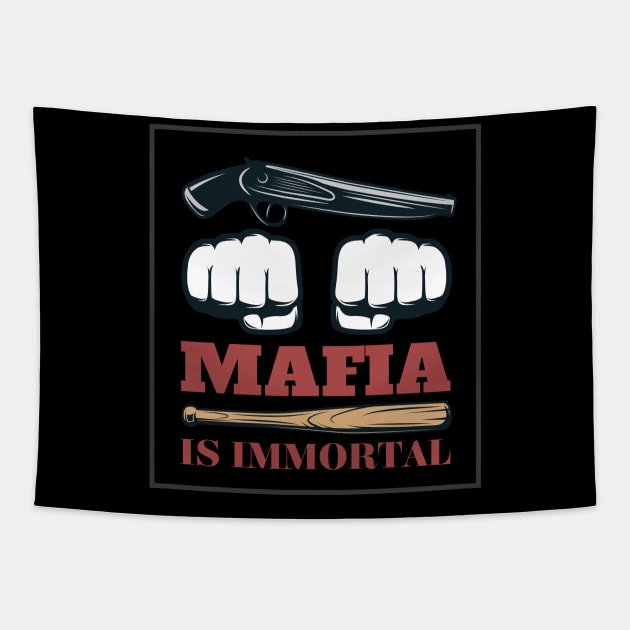 Gangster Mafia Designs Tapestry by navod