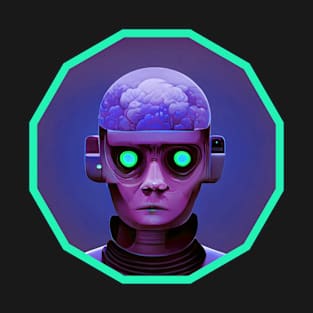 A brain robot T-Shirt