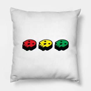 Reggae skull Pillow