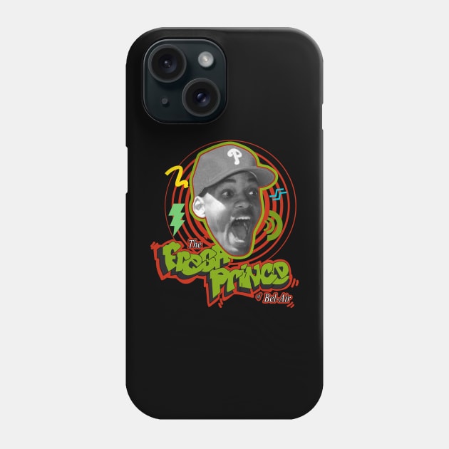 the fresh prince of bel air HAAAAA black Phone Case by mynamekian