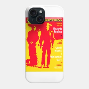 RED RIVER (POLISH FILM POSTER) Phone Case