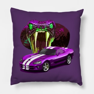 Viper Violet Pillow