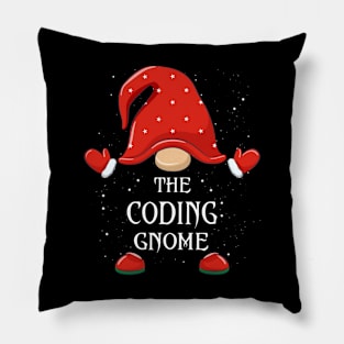 The Coding Gnome Matching Family Group Christmas Pajama Pillow