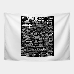 Milwaukee Map Tapestry