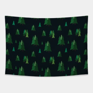 Pine Trees Tapestry