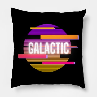 Galactic Retro Sun Pillow