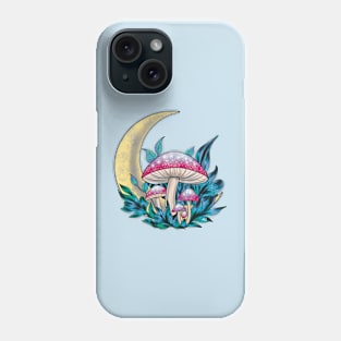 Moon Shrooms Phone Case