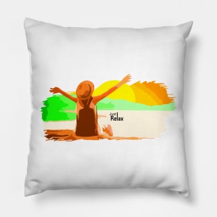 weekend holiday relax Pillow