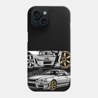 Skyline R Generation R34 Phone Case