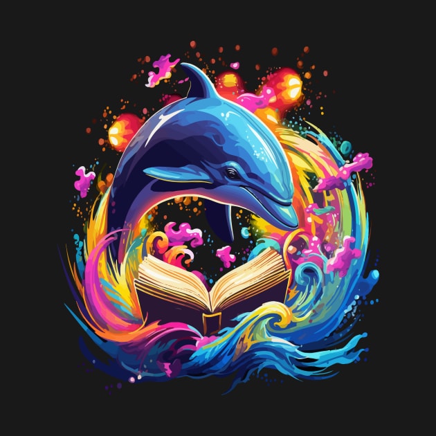 Dolphin Reads Book by JH Mart