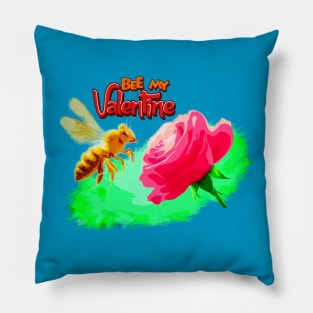 Bee my valentine Pillow