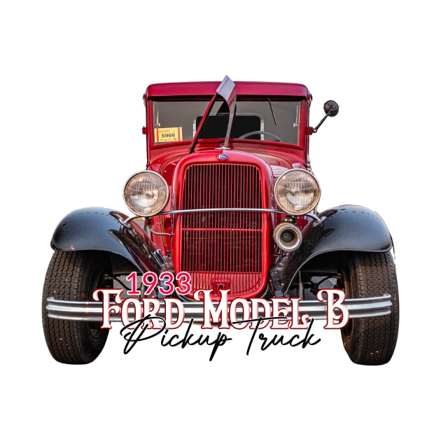 1933 Ford Model B Pickup Truck by Gestalt Imagery