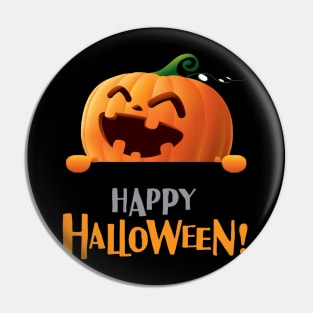 Pumpkin happy Halloween animated cartoon Pin