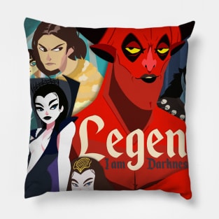 Legend I am Darkness Pillow