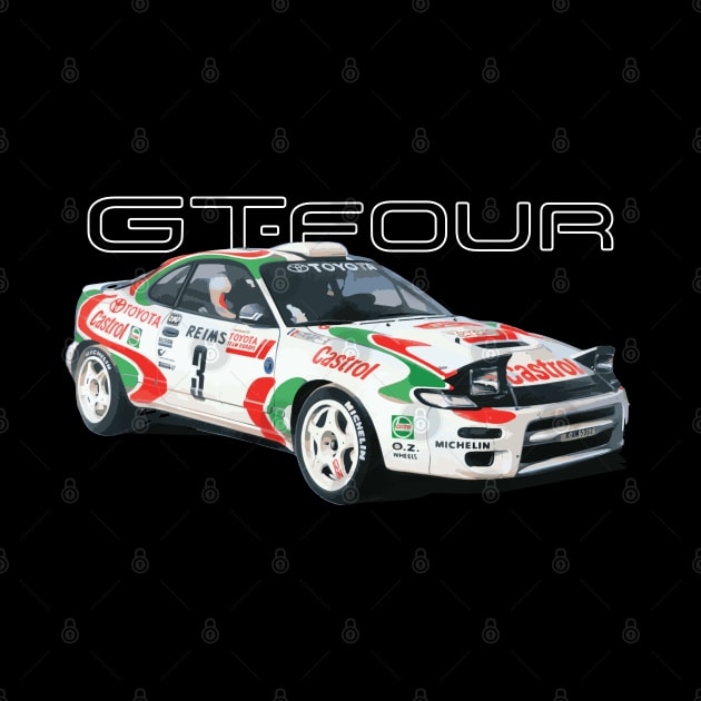 Toyota Celica Turbo 4WD Carlos Sainz Monte Carlo World Rally Car by cowtown_cowboy