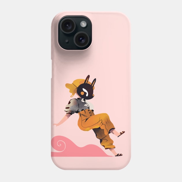 Masked Girl Phone Case by Mofy