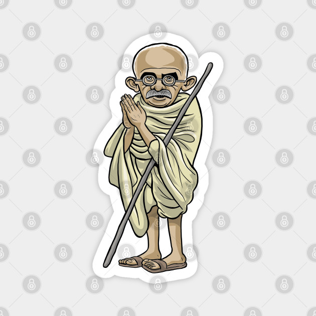 Mahatma Gandhi - Gandhi - Magnet | TeePublic Mahatma Gandhi - Gandhi - Magnet | TeePublic