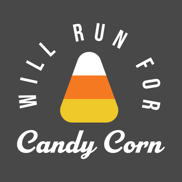 Halloween Running Costume Will Run For Candy Corn Lover by PodDesignShop