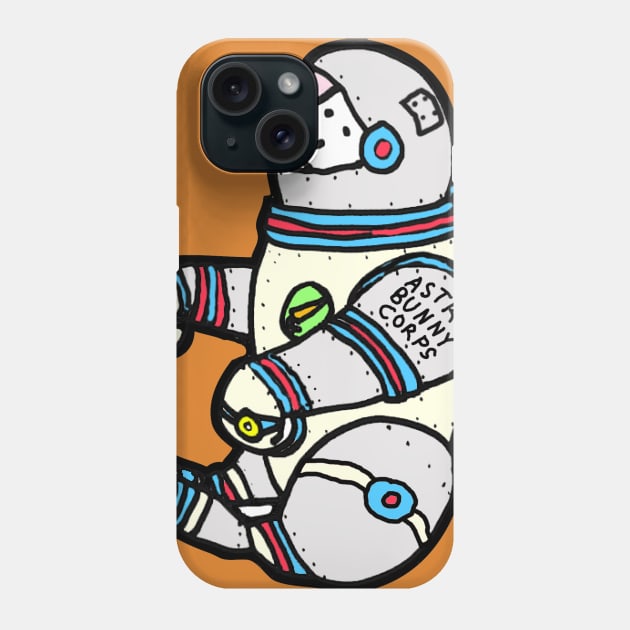 Astrobunny Corps Phone Case by Doodleslice
