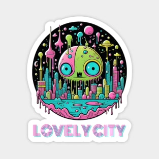 Lovely City Magnet