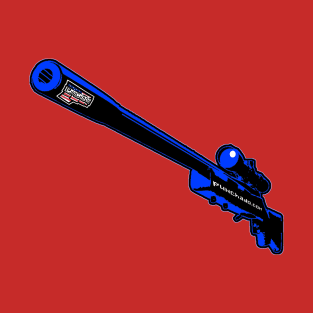 Punchado Sniper Rifle Blank Text, v. Code Blue T-Shirt
