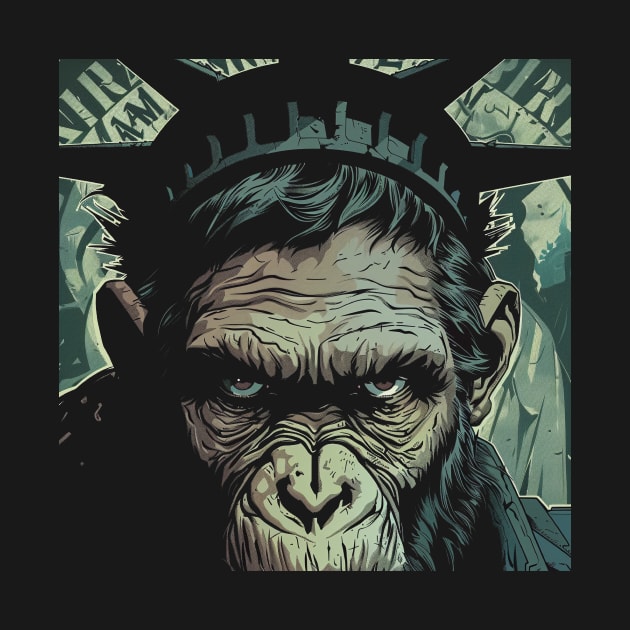 planet of apes by Trontee