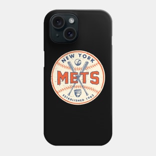 Throwback New York Mets 2 by Buck Tee Phone Case