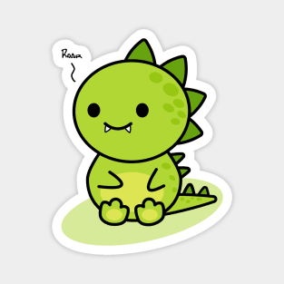 Chibi green dragon Magnet